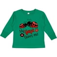 thumbnail image 3 of Inktastic My Yaya Loves Me with Cute Ladybugs Boys or Girls Long Sleeve Toddler T-Shirt, 3 of 5