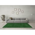 thumbnail image 3 of Ahgly Company Indoor Round Abstract Emerald Green Modern Area Rugs, 3' Round, 3 of 4