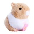 thumbnail image 1 of Juguete de lujoso con cola que gira la cola giratoria de dibujos animados de peluche decoración realista para el hogar para niños adolescentes Hámster, 1 of 8