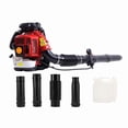 thumbnail image 2 of Seipouy Backpack Leaf Blower, 80CC 4.8 HP 2 Cycle Gas Leaf Blower, 900 CFM , 206 MPH , Powerful Clearing Performance and Ergonomic Design, 2 of 10