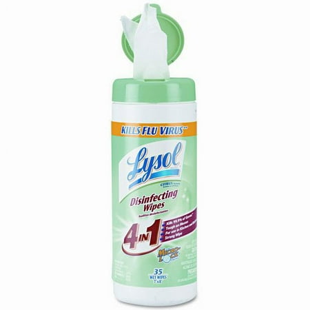 Lysol Sanitizing Wipes, Citrus Scent - 35 Wipes