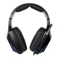 thumbnail image 2 of Auriculares para Videojuegos para Juegos de PC, Auriculares de 3,5 Mm con Micrófono sobre Control de Voz Macarena Auriculares para juegos ajustables, 2 of 8