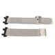 thumbnail image 4 of Correa de malla para reloj, correa de repuesto de reloj Compatible ajustable de acero inoxidable para T Rex 2, color plateado, 4 of 10