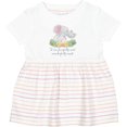 thumbnail image 3 of Inktastic I Am Fearfully and Wonderfully Made Cute Elephants Girls Baby Dress, 3 of 5