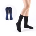 thumbnail image 2 of Everyday Cotton & Merino Melange: calcetines de 5 dedos cálidos y esponjosos de algodón y lana merino, talla: 35-38, color: negro (101), 2 of 3