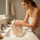 thumbnail image 5 of Face Towels Soft Absorbent Hand TowelsQuick Dry Facial Washcloths Soft Bath Towels For Home Bathroom Daily Use, 5 of 7