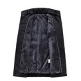 thumbnail image 4 of CEHVOM Men's Winter Zipper Cotton Keep Warm Pockets Jacket Top Outwear Coat, 4 of 7