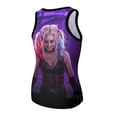 thumbnail image 6 of Harley Quinn Character Women's Tank Top Sleeveless T-Shirts Tee Camisole Sport Vest Summer Daily Undershirts, 6 of 8