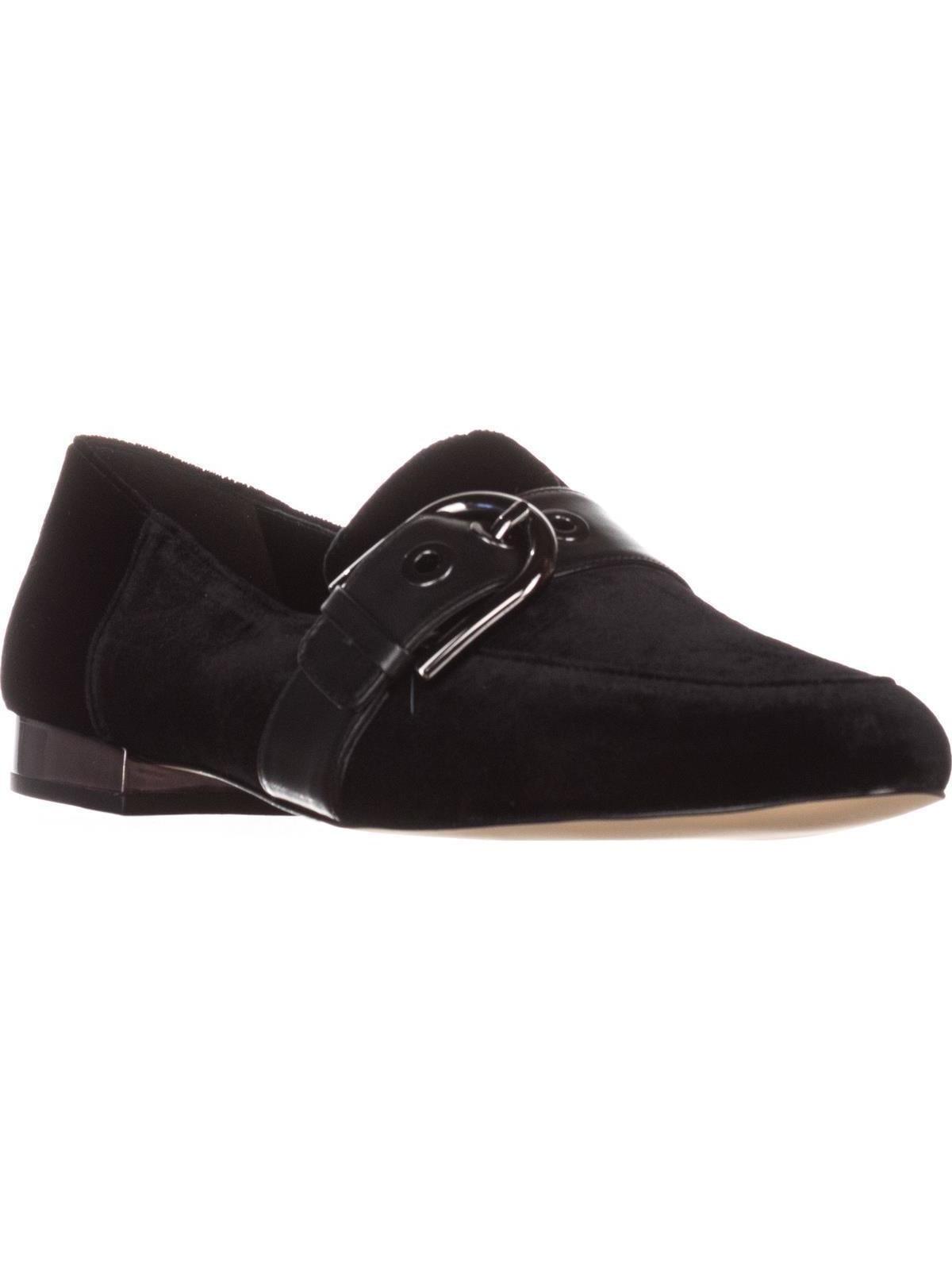 michael kors black velvet shoes