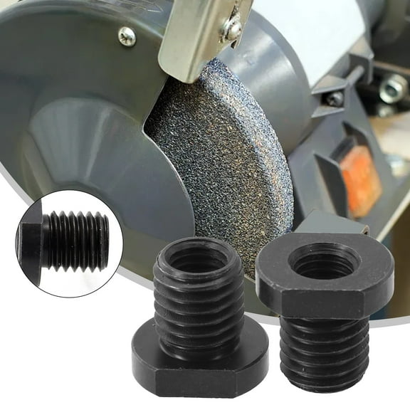 2Pcs Angle Grinder Converter For Angle Grinder Polishing Adapter M10 To M14/M16 Thread Converter Connector Polishing Tools Parts M14 Smile Home