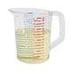 thumbnail image 2 of Rubbermaid Commercial Products Bouncer Taza Medidora Transparente 4 Tazas/1 Cuarto De Galón Transparente Fuerte Grado Alimenticio Para Usar Con -40 Grados F A 212 Grados F Fácil Lectura Para Ingredien, 2 of 4