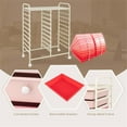 thumbnail image 2 of Pemberly Row 20 Drawers Rolling Cart Storage Studio Organizer Bins Pink, 2 of 8