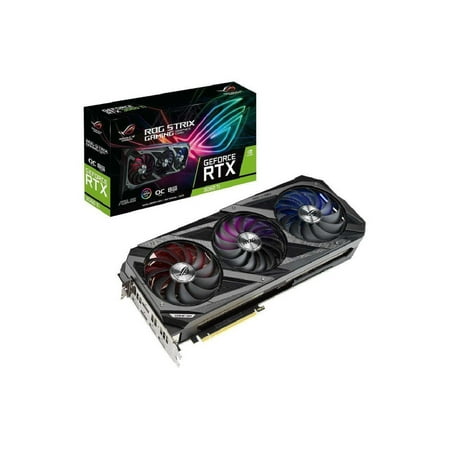ASUS ROG-STRIX-RTX3060TI-O8G-G GeForce RTX 3060 Ti OC Edition Graphic Card