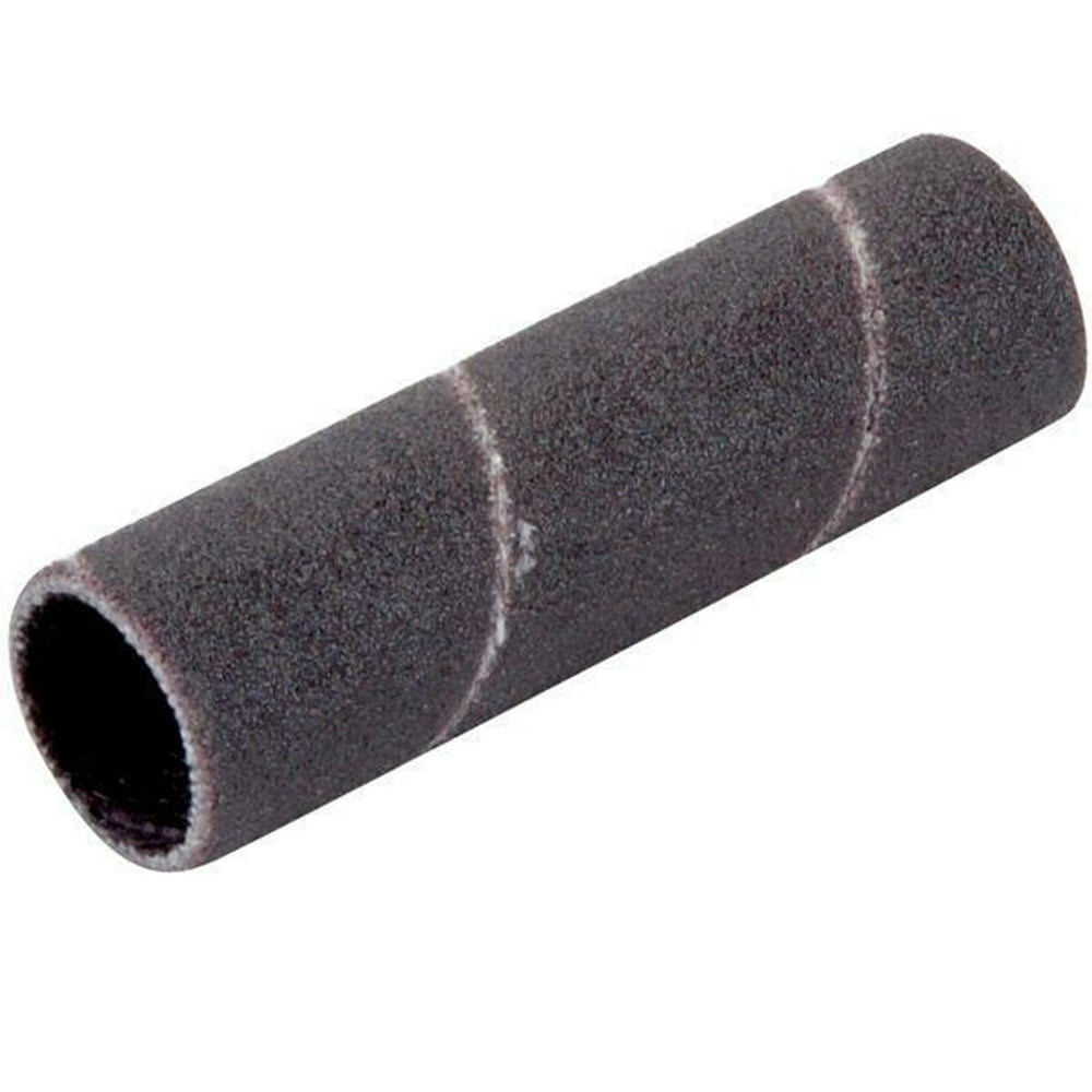 Sanding Drum Replacement Sleeve, 1/2" Dia. x 2" Length, 80 Grit, (12