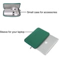thumbnail image 2 of Funda para portátil MOSISO de neopreno de 16 pulgadas, color verde pavo real, 2 of 6