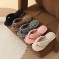 thumbnail image 4 of CAIVO Women Indoor Thong Slippers Soft Sandals Non- Comfortable Summer Home Footwear Flip-flops House Shoes, 4 of 4