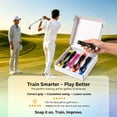 thumbnail image 6 of Golf Grip Trainer,snap-on golf grip trainer,Golf Grip Training Aid,Golf Swing Trainer Correcting Left and Right Hand Positions,Helps Train Correct Hand Position, 6 of 6