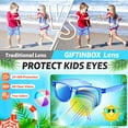 thumbnail image 7 of Prociv 16 Pack Kids Sunglasses Bulk, Kids Sunglasses Party Favor, Neon Translucent Sunglasses with UV400 Protection, Boys Girls Age 3-8, Beach Pool Birthday Party Supplies, 7 of 7