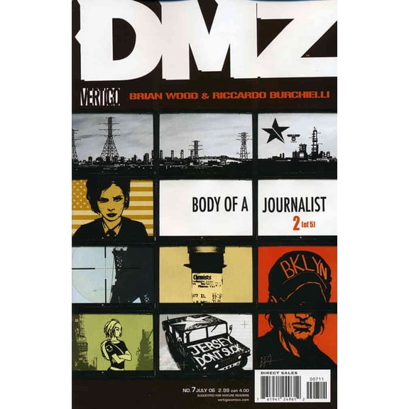 DMZ #7 VF ; DC/Vertigo Comic Book