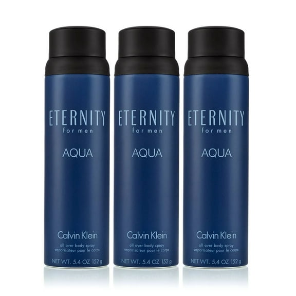 Eternity Aqua for Men 3 Pack Body Spray (5.4 oz., 3 pk.)