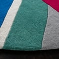 thumbnail image 3 of SAFAVIEH Fifth Avenue Weldon Geometric Area Rug, Grey/Multi, 7' x 7' Round, 3 of 5