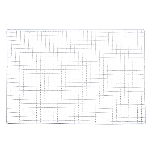 Malla de Barbacoa Uxcell Cuadrada 15.7"x23.6" de Hierro Galvanizado para Hornear, Asar Carbón y Cocinar