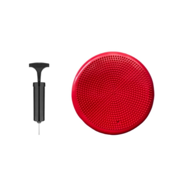 Cojín de equilibrio para niños Perfecl Almohadilla de equilibrio inflable Rojo 33 cm
