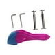 thumbnail image 5 of Bloque de freno de patinador de rodillo, piezas de patios en línea infantiles, freno portátil de skate en línea, patinador de rodillo -skate -stopper Rose rojo y azul, 5 of 9
