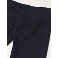 thumbnail image 4 of Nautica Boys Flat Front Stretch Twill Chino Khaki Pant 12 Navy, 4 of 4