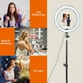 thumbnail image 4 of Dimmable Ring Light, LED Ring Light, Compact Portable Durable  Heat Dissipation For Outdoor Photo Light Filling Light Indoors, 4 of 8