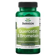 Swanson Dietary Supplements Quercetin & Bromelain Capsule 100ct