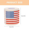 thumbnail image 2 of Funny Political Gag Gift American Flag Roll Paper Cocktail Napkins Tissue Toilet, 2 of 5