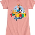 thumbnail image 3 of Disney - 1St Grade Squad - Girls Toddler And Toddler And Youth Fitted Short Sleeve Graphic T-Shirt, 3 of 5