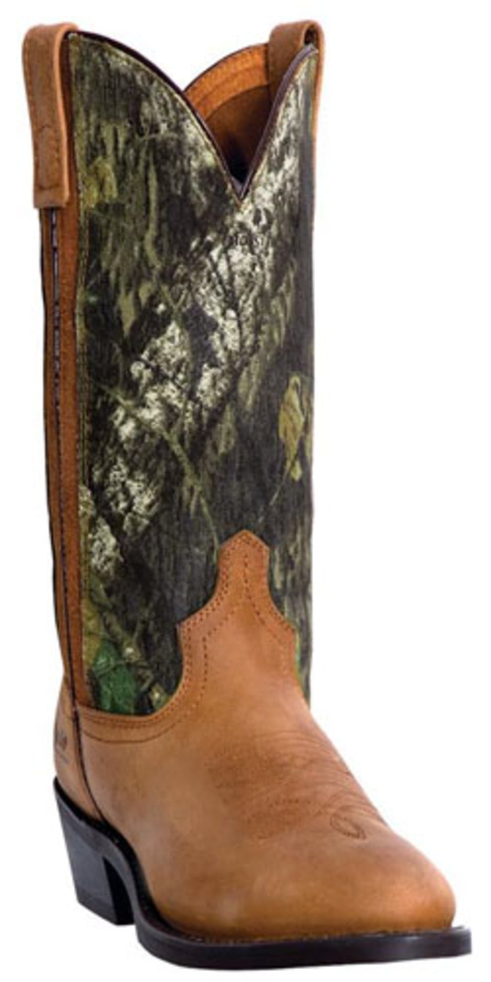 Brown 7886 Laredo Mens Collared 11" Square Toe Cowboy Boots 