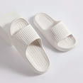 thumbnail image 2 of ibiyuan Women Slippers for Home Women Slides Non Open Toe Walking Sandals Quick Dry Womens Casual Shoes for Indoor Bathroom Pool Spa, 2 of 5