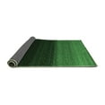 thumbnail image 2 of Ahgly Company Indoor Rectangle Abstract Emerald Green Contemporary Area Rugs, 2' x 4', 2 of 4