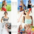 thumbnail image 2 of Transemion 12pcs Blended Adjustable Invisible Clear Bra Strap Clear And Invisible For Seamless Support clear  1.0cm 1Set, 2 of 6