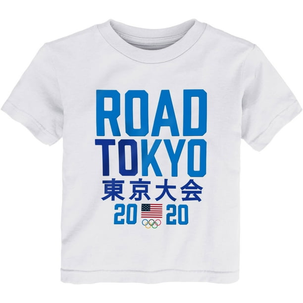 Outerstuff Team Usa Toddler Summer Olympics On The Road T Shirt White Walmart Com Walmart Com