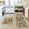 thumbnail image 3 of Sm:)e Cooker Quotes Farmhouse Kitchen Rug and Mat Antifatigue 2 Piece 17 x 29 Inch and 17 x 59 Inch, 3 of 7