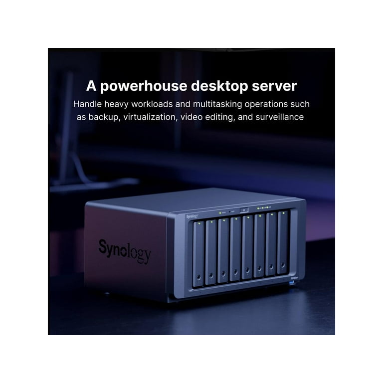 Synology NAS Server Network Attached Storage 8-bay