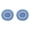 Light Blue, variant on MOPOOR 2PCS Buffer Pads Car Polisher Bonnet Orbital Buffer Bonnets Microfiber Polishing Pad Cover,Soft Microfiber Polishing Bonnet Buffing Pad Cover