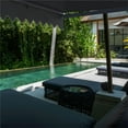 thumbnail image 3 of Semi-Cassette Motorized LED Luxury Patio Awning - 12 x 10 Ft - Silver Gray - Moroccan Collection, 3 of 8