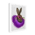 thumbnail image 2 of Trademark Fine Art 'Mardi Gras Hare' Canvas Art by Fab Funky, 2 of 3