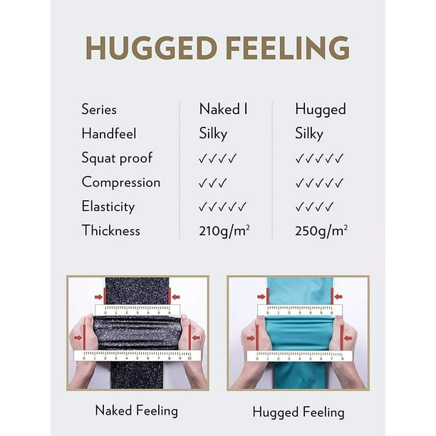Women's Hugged Feeling Training Leggings 25/28 Inches - High Waist