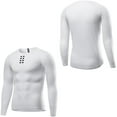 thumbnail image 2 of Maillot de Cyclisme pour Hommes à Manches Longues Séchage Rapide, 2 of 9