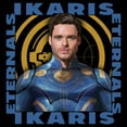 thumbnail image 2 of Boy's Marvel Eternals Ikaris Hero Box  Pull Over Hoodie Black Medium, 2 of 4