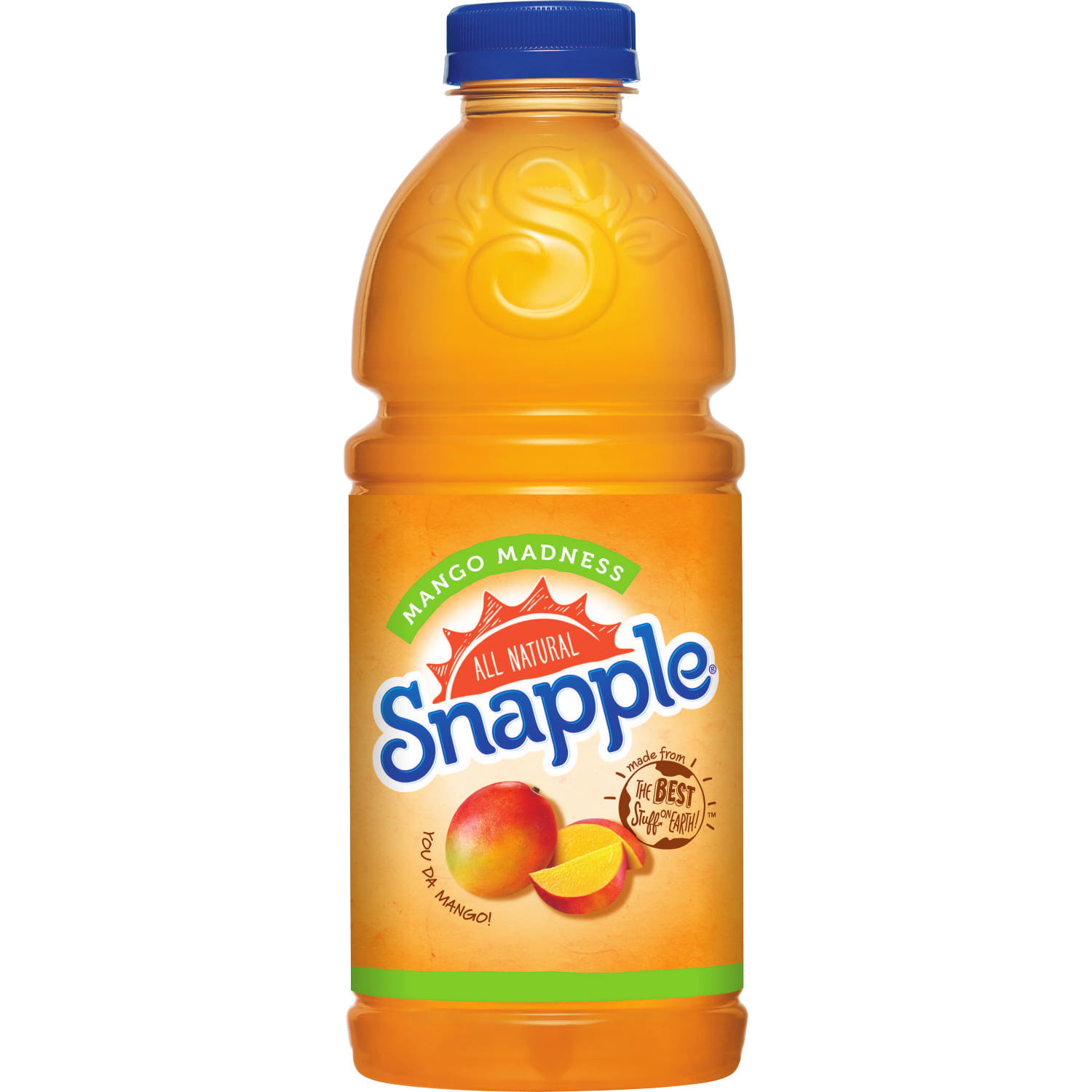 Snapple Mango Madness Juice Drink, 32 Fl Oz Bottle, 1 Count - Walmart ...