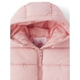 thumbnail image 3 of The Children's Place Baby Toddler Girls Winter Hooded Puffer Jacket, Sizes 12M-5T, 3 of 3