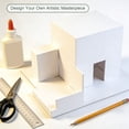 thumbnail image 6 of Uxcell 12Pcs Foam Boards, 406 x 305 x 3/16" (5mm)  Thick Foam Core Board Polystyrene Mat Sheet Double Sided Poster Foamboard Making for Mounting Crafts Paintings Prints Art, Black, 6 of 7