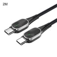 thumbnail image 1 of Laptop PD 2.0 Cable de carga rápida Reemplazo de cable de sincronización de datos bidireccional tipo c para Macbook, plateado, 2m Speravity EL5300-05, 1 of 2